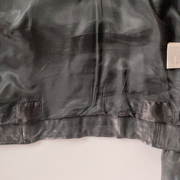 Diesel Lambskin Leather Biker Jacket - Picture 8 of 12